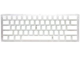 Ducky One 3 Aura White Mini Gaming Keyboard, RGB LED - MX-Silent-Red (US)