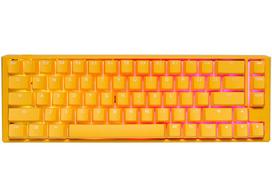 Ducky One 3 Yellow SF Gaming Keyboard, RGB LED - MX-Red (US)