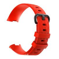 Julman laikrodžio dirželis tinka Fitbit Charge 3/4 SL Red S Silikoninis