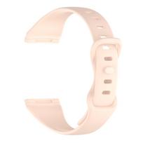 Julman laikrodžio dirželis tinka Fitbit Versa 3,4 SL sand pink L  Silikoninis