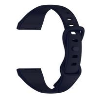 Julman laikrodžio dirželis tinka Fitbit Versa 3,4 SL dark Blue L  Silikoninis