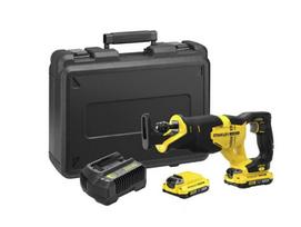 Stanley | 18V V20 Reciprocating Saw - 2 x 2.0Ah Kitbox | SFMCS300D2K-QW | 18 V