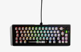 Glorious GMMK 3 65% Custom Gaming Keyboard - Barebone, ISO Layout, Black