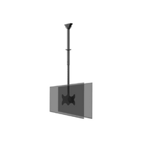 Neomounts CL35-340BL22 Dual Monitor/TV Mount Ceiling | Adjustable Height