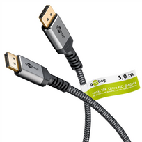 Goobay | DisplayPort Cable 2.0/2.1, 54Gbit/s | 75681 | DisplayPort to DisplayPort