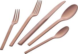 30-piece matte cutlery set Rose Gold