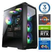 INTOP AQUA Ryzen 7 7700X 16GB DDR5 1TB M.2 NVMe SSD RTX 5050 8GB WIN11