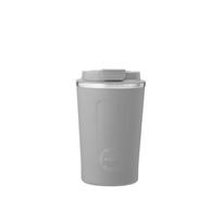 AYA&IDA Nerūdijančio plieno kelioninis puodelis 'Light Grey' - 380 ml
