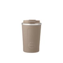 AYA&IDA Nerūdijančio plieno kelioninis puodelis 'Dusty Brown' - 380 ml
