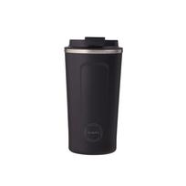 AYA&IDA Nerūdijančio plieno kelioninis puodelis 'Matte Black' - 500 ml