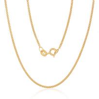 Moteriška sidabrinė grandinėlė Cartier 1.5 mm, 50 cm, 925°, paauksuota