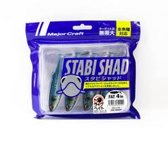 Major Craft minkštas plastikinis masalas 4 colių Stabi Shad STB4L 020 (0199)