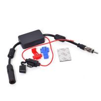 BINGFU Automobilio FM radijo antenos signalo stiprintuvas Galingas stiprintuvas Antena Radijo stiprintuvas Antenos signalo stiprintuvas Automobilio DIN kištuko adapteris