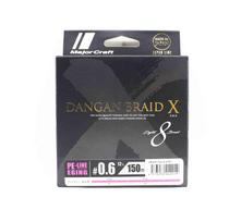 Major Craft Dangan Braid X Line X8 150m PE 0.6 Pink DBXE8-150/0.6PK (2019 m) rožinė