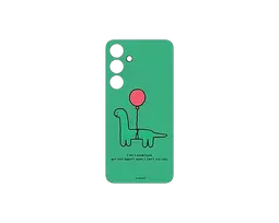 Telefono dėklas Samsung Galaxy S24 Suit case plate Brachio Balloon Green