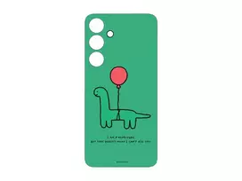 Telefono dėklas Samsung Galaxy S24+ Suit case plate Brachio Balloon Green