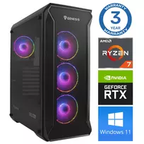 INTOP Ryzen 7 5700X 32GB 500SSD M.2 NVME RTX5050 8GB WIN11Pro