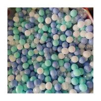 100 vnt kamuoliukų rutuliukai, sutirštinti, ekologiški, sklandžiai daugkartinio naudojimo, atsparūs įkandimams, PE medžiaga „Macaron Color Pit Balls“ vaikų darželio žaislas 2