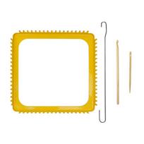 Weaving Loom Kits Square Knitting Looms Handmade Craft Kits Knitting Accessories Knitting Tool for Knitting Lovers