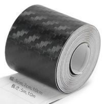 3D anglies pluošto plėvelė automobilio apklijavimui, plotis 3,9 colio (10 cm) Ilgis 32,8 pėdos Width 10cm Length 10m juoda