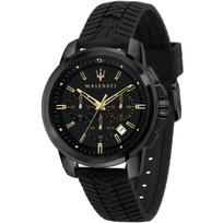 Maserati R8871621011 Chronograph Juodas Ciferblatas Vyriškas Laikrodis 44 juoda