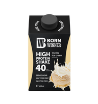 Born Winner Protein Shake – Vanilla Ice Cream 500 ml