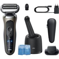 Braun Series 7 72-C7200cc elektrinė skutimosi mašinėlė su valymo ir įkrovimo stotele Gold 1 vnt.