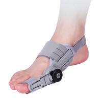 Unisex korektorius nuo kauliuko ant kojos Piršto Hallux Valgus įtvarai Pasukamas pirštų separatorius Tiesintuvas Reguliuojamas pedikiūro pirštų korektorius pilka