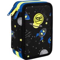 Trijų skyrių pieštukinė su priedais, CoolPack, kosmoso tema