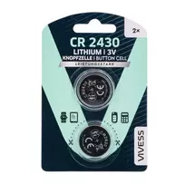 Diskinės ličio baterijos VIVESS, CR2430 2 vnt