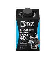 Born Winner Protein Shake – Cookies and Cream 500 ml