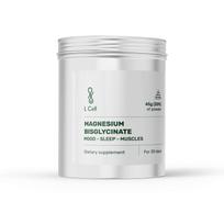 L Cell Magnio Bisglicinatas, milteliai, 45 g