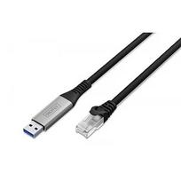 Digitus USB-A to RJ45 Ethernet Cable, 1Gbit/s, 3m AK-300600-030-S
