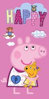 Kūdikių vonios rankšluostis 70x140 Peppa Pig Fairy Tale