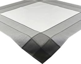Staltiesė OAB4, balta - pilka, 85 x 85 cm