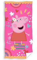 Carbotex vaikiškas rankšluostis Peppa Pig, 70x140 cm