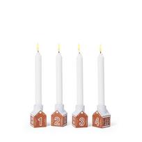Iš keramikos advento žvakidė Gingerbread – Kähler Design