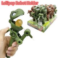 Dinozaurų pagaliukų laikiklis Žaislas Pagaliukų laikiklis Robotukas Saldainių laikymo dėžutė Vaikams Dulkių nepraleidžianti saldainių laikymo dėžutė Dovana Torto stovas Naujoviški žaislai