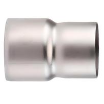 MONOSTORE Išmetimo duslintuvo keitimo vamzdžio adapteris 60mm 51mm Duslintuvas Automobilio Automobilio Motociklo Motociklo Tarpiklis Jungtis Universalus sidabras