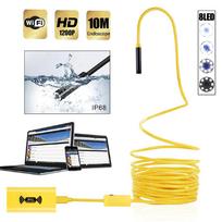 WIFI Endoscope Camera HD 1200P Waterproof Inspection USB Endoscope 8LED Borescope for Android IOS