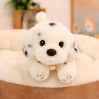 Pūkuotas Dalmatietis Šuo Pliušinis Žaislas Mielas Iškamšytas Realistiškas Dėmėtas Šuniukas Lėlė Namų Dekoracija Aukštos Kokybės Vaikų Šventinis Gimtadienio Dovana 25cm