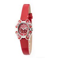 Laikrodis HELLO KITTY HK7129L-04. Kwarcowy, Kolor raudona. Kobieta.