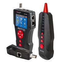 Noyafa NF-8601 tinklo kabelių testeris Ethernet kabelių ieškiklis su PoE/PING funkcija Matuoja ilgį Gyslų išdėstymo testeris juoda