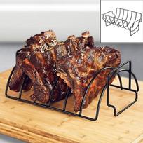 Neapsipurškiantis briaunų stovas Grilio briaunų ir kepimo stovas Nerūdijančio plieno kepimo grotelės Vištienos, jautienos BBQ