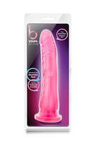 Klasikinis dildo 19 cm rožinis b yours sweet n hard
