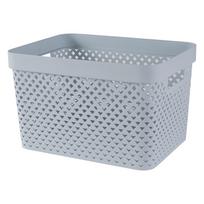 Šviesiai mėlynos spalvos iš plastiko daiktadėžė 35,5x26x22 cm Pure – Curver