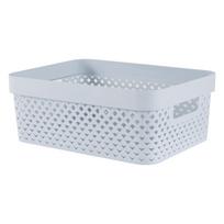 Šviesiai mėlynos spalvos iš plastiko daiktadėžė 36x27x14 cm Pure – Curver
