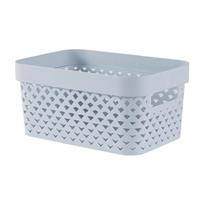 Šviesiai mėlynos spalvos iš plastiko daiktadėžė 26x17,5x12 cm Pure – Curver