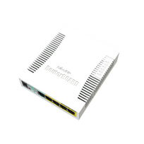MikroTik | Cloud Router Switch | RB260GSP | Web managed | Desktop | SFP ports quantity 1 | Power over Ethernet (PoE) ports quant
