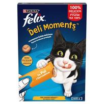 PURINA Felix Deli Moments vištienos skanėstai katėms 4 x 10 g